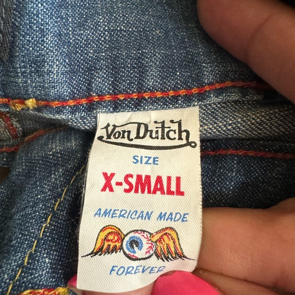 Von Dutch mini skirt from my high school days !!! 🥰 - Picture 3 of 4